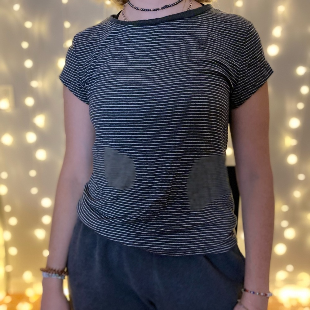 American Eagle, Soft & Sexy striped tee, Size M